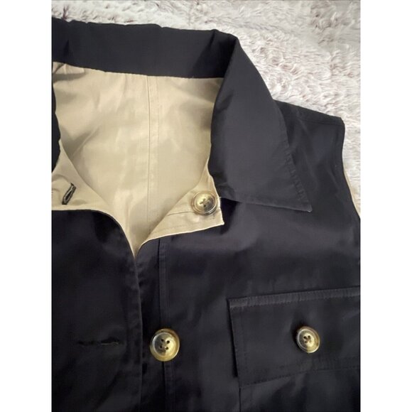 Orvis Vest Mens Small‎ Reversible Cinch Adjustable Waist Fishing Horse Black,Tan - Picture 3 of 16